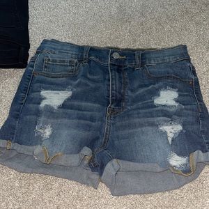 pacsun blue jean shorts - size 28